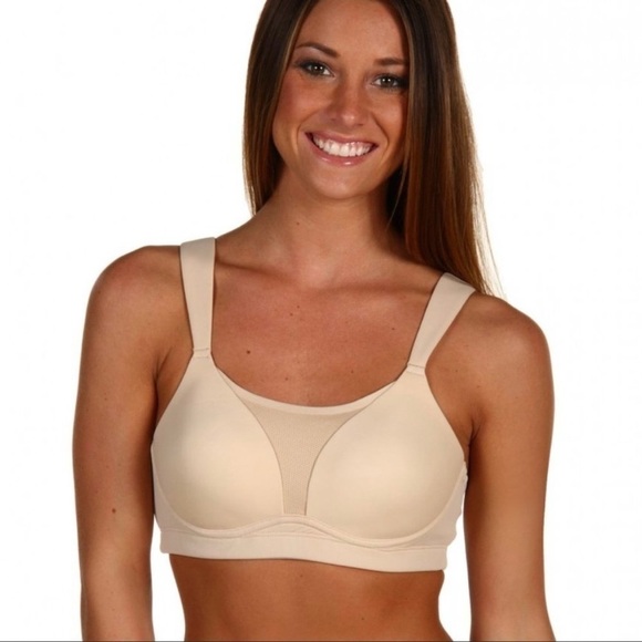 NWT Moving Comfort Luna Sports Bra Nude - Picture 1 of 14